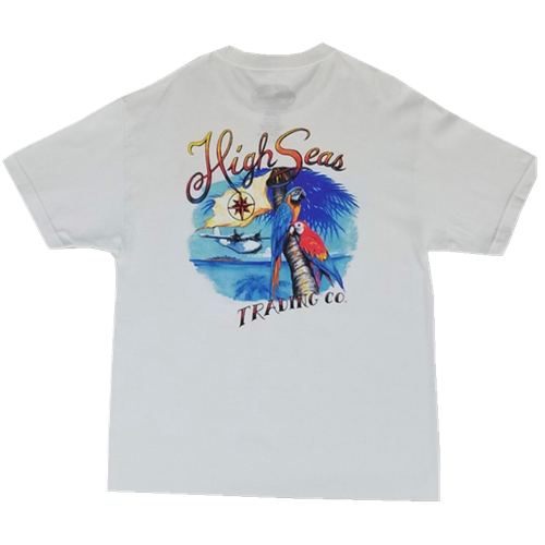 Parrot Island T-Shirt - White