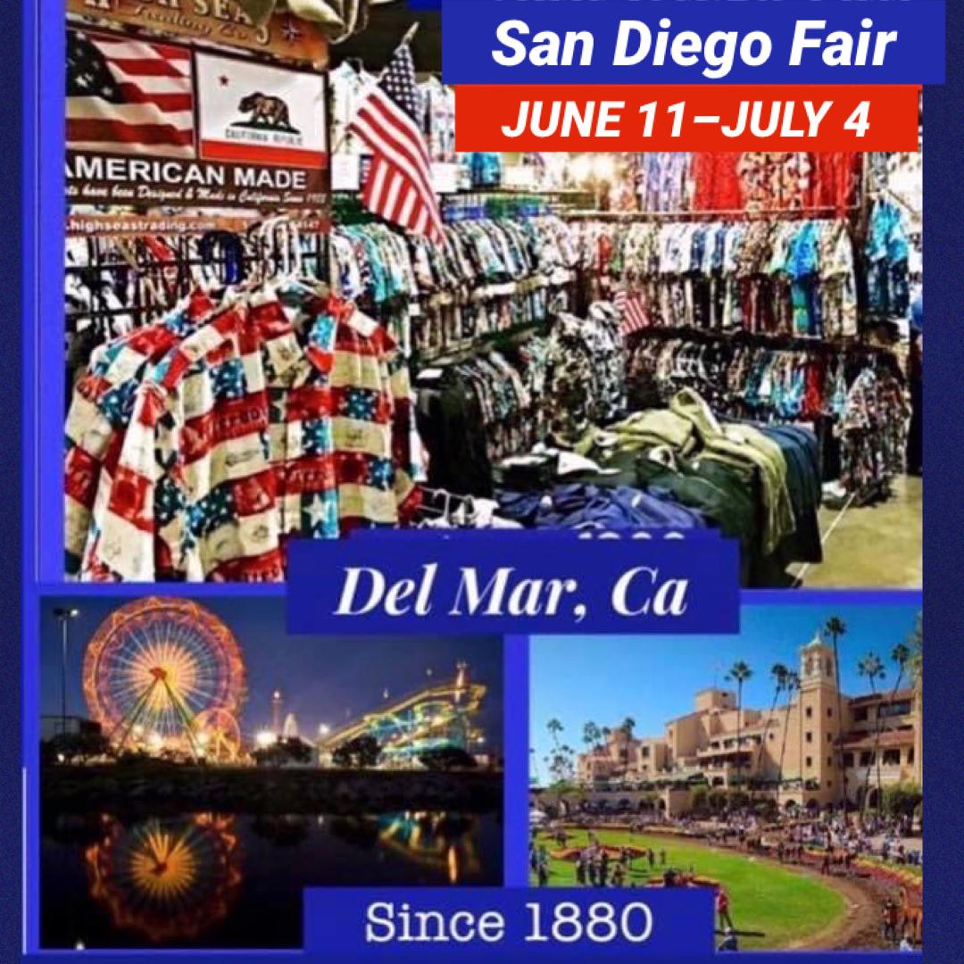 High Seas Trading at 2021 San Diego Fair at Del Mar, CA