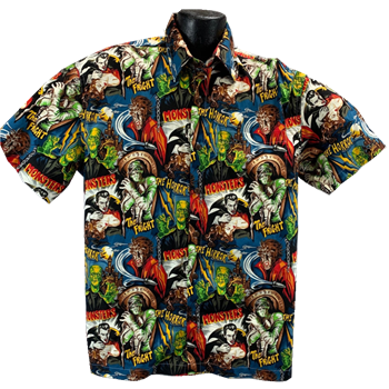 Horror and Halloween Hawaiian Shirts