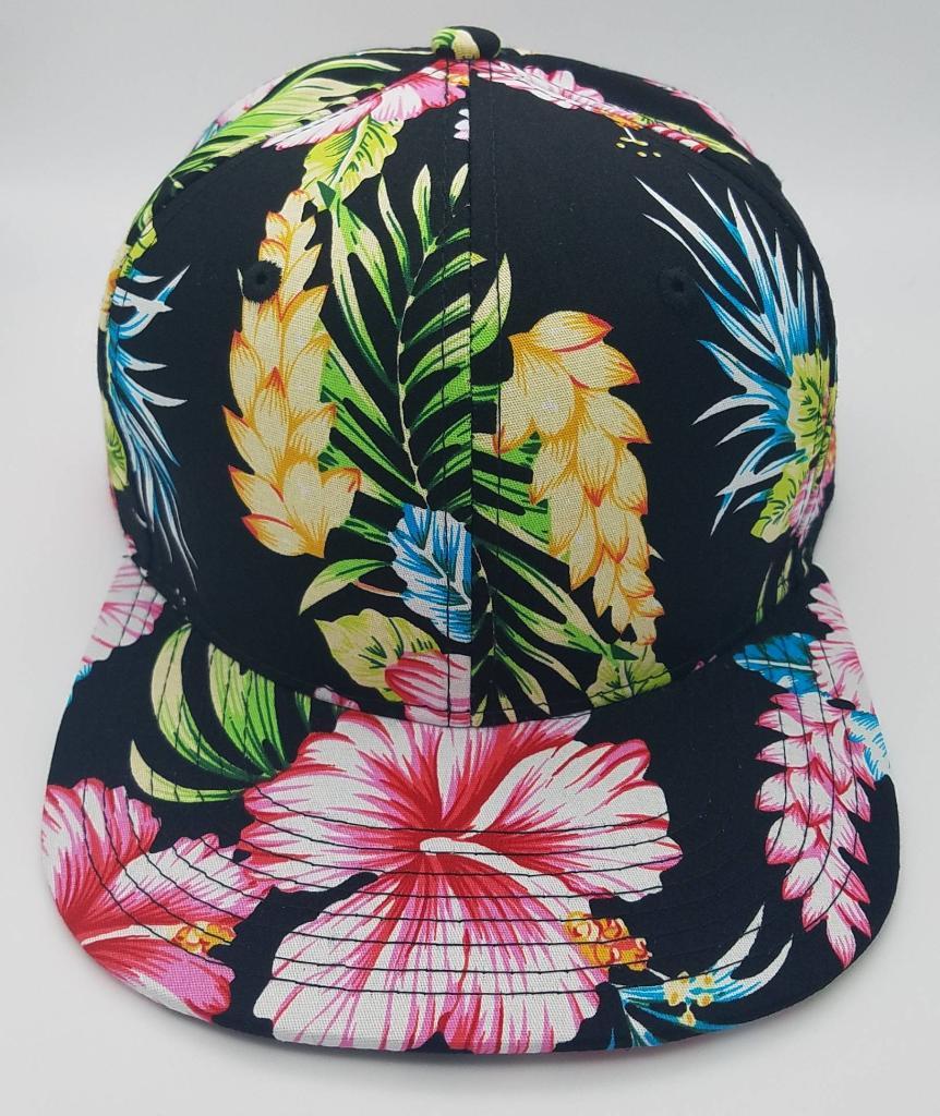 ? NWT Floral satin black baseball cap hat ? Floral Baseball Cap for Men and Women - Embroidery Hip Hop  main image 2