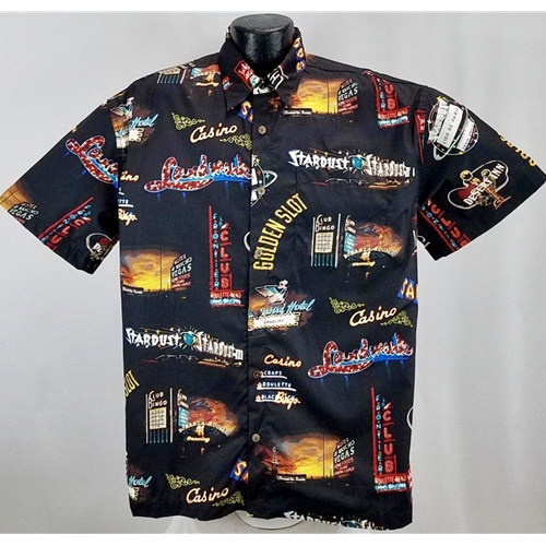 【schott】Hawaiian shirt neon sign CASINO 71dA1Ciq8uL.jpg