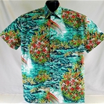 Green Hawaiian Shirts